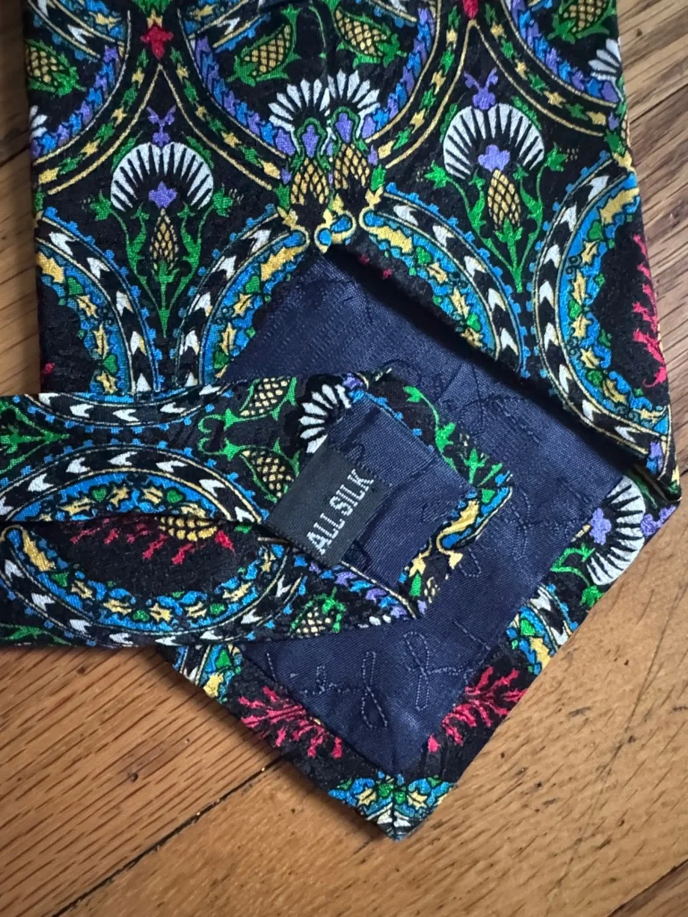 Gorgeous Rush Limbaugh Black Multicolor Paisley Tie